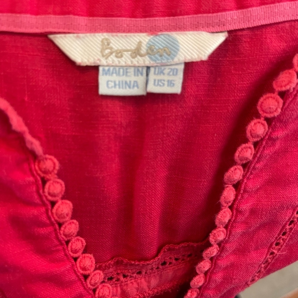 Boden pink blouse - Picture 2 of 12